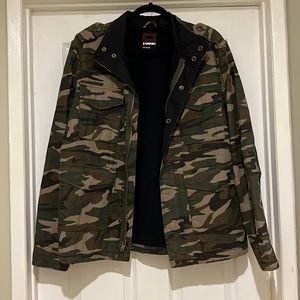 Fleece Lined Canvas Jacket